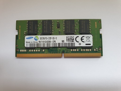Память DDR4 8 ГБ 2Rx8 PC4 2133P 2133 МГц SO-DIMM