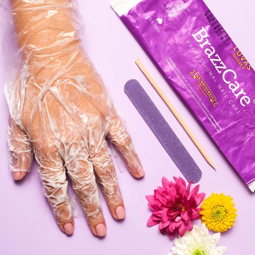 ПЕРЧАТКИ ДЛЯ МАНИКЮРА BALBCARE BrazzCare 90 шт.