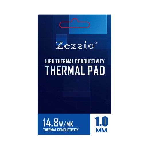Silikonowa podkładka termiczna Smarownica 14,8 W/ do chłodnic procesora LED 85x45x1,0mm