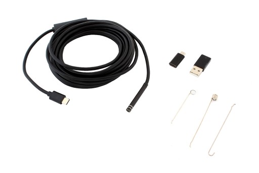 ЭНДОСКОПНАЯ КАМЕРА ДЛЯ PIPE INSPEK Ноутбук TEL USB TYPE-C