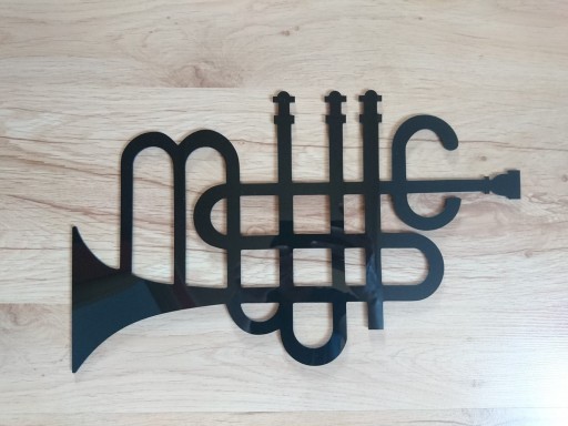 Декор для спальни МУЗЫКА МУЗЫКА 3D A251 50х31