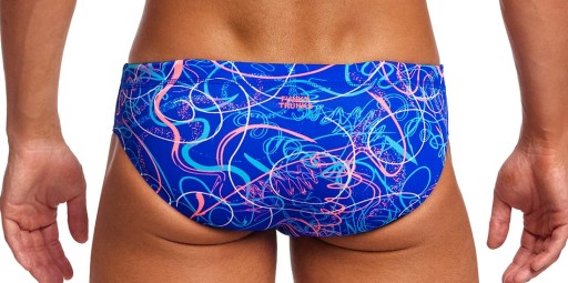 Мужские плавки Funky Trunks с ремешками — трусы S (UK32)