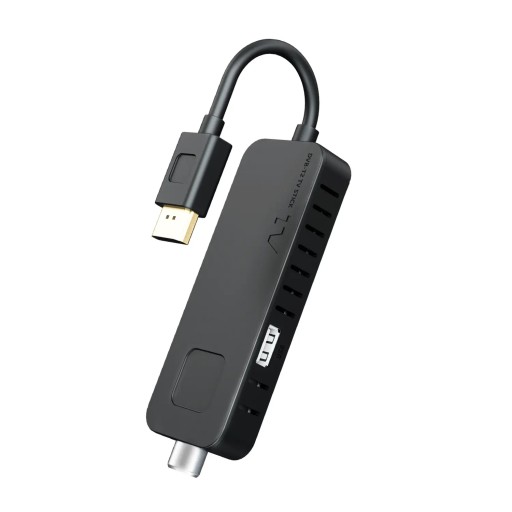 DVB-T2 HEVC Мини-декодер-тюнер для ТВ Spacetronik H.265 PVR HDMI Запись