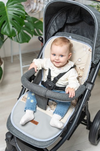 WKŁADKA DO WÓZKA SPACERÓWKI DWUSTRONNA UNIWERSALNA BABYMAM ALLinONE