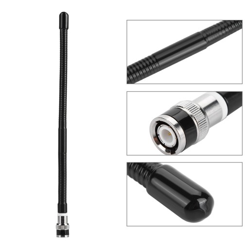 Walkie Talkie Antenna BNC Male 27MHz Soft Aerial for Two way Radio