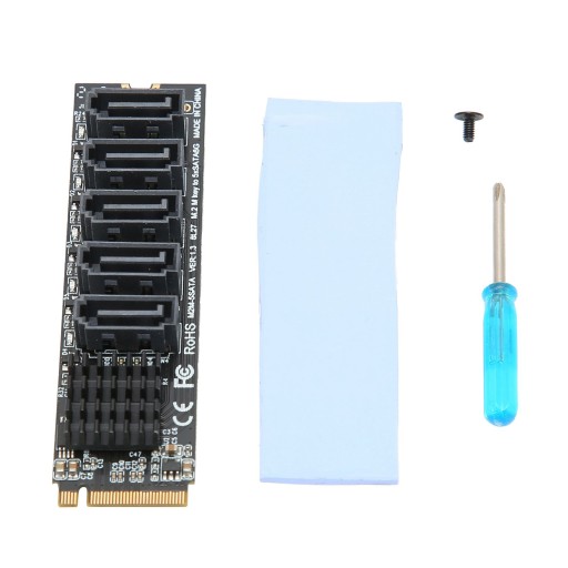Плата-адаптер преобразователя PCIE M.2 в SATA3.0