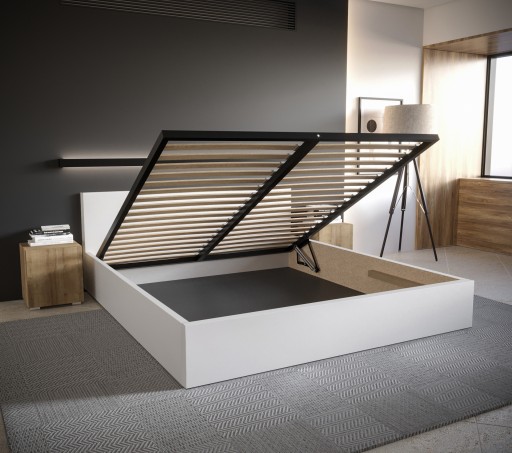 Кровать с мягкой панелью и шкафом Panama Furniture 14