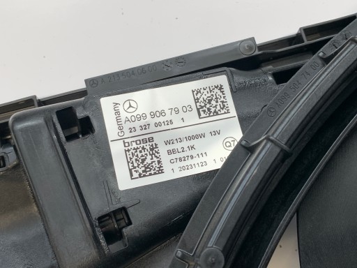 MERCEDES ВЕНТИЛЯТОР ВЕНТИЛЯТОР 099 A0999067903