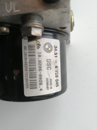 НАСОС КОНТРОЛЛЕРА ABS DSC 6759047 6759045 BMW E46