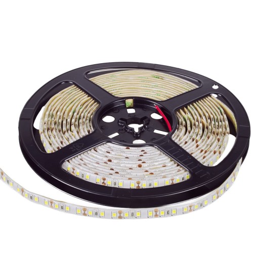ПОЛОСКА 120LED 2835 COLD 12В/М СИЛИКОНОВАЯ / 5 МЕТРОВ