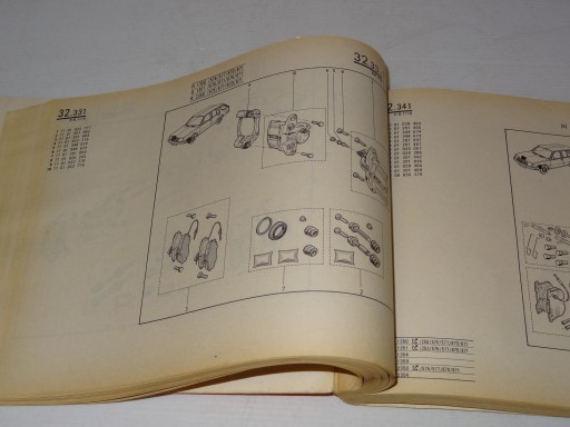 Renault 18, каталог запчастей, каталог мастерских и два каталога RTA.