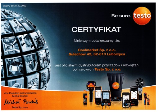 Testo 770-1 клещи, клещи, 24 месяца