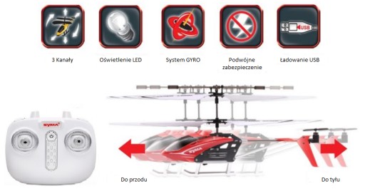 Удаленно контролируемый вертолет Syma S5H RC самолеты