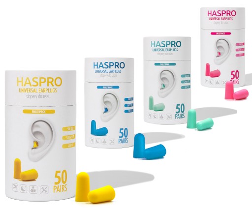 Стопперы Haspro Super Soft Giga Tube 50 пар розовые