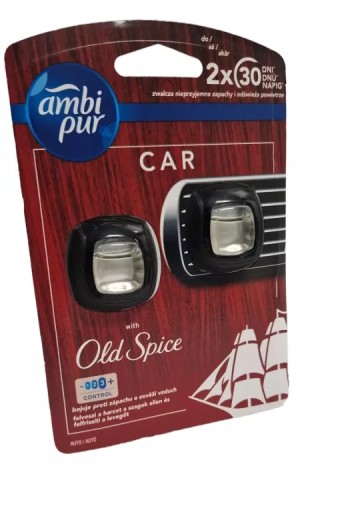 Автомобильный освежитель воздуха AMBI PUR Old Spice 2 шт.