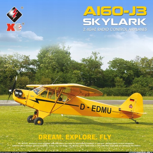 Wltoys XK A160 5-канальный бесщеточный радиоуправляемый самолет