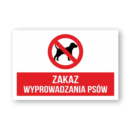 ЗНАК «СОБАКА НЕ ОСТАВЛЯЕТ» | УФ ПЕЧАТЬ | 30X20СМ | ПВХ 3ММ