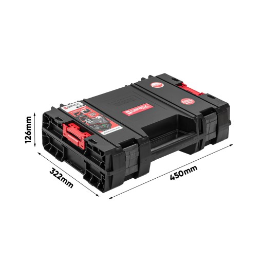 ЯЩИК ДЛЯ ИНСТРУМЕНТОВ МОДУЛЬНЫЙ ЯЩИК НА КОЛЕСАХ Qbrick System SET 3