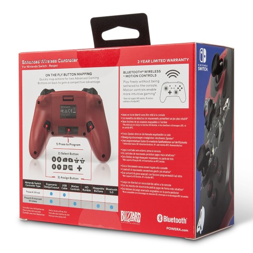 PowerA SWITCH Pad — беспроводной геймпад для Overwatch «Жнец»