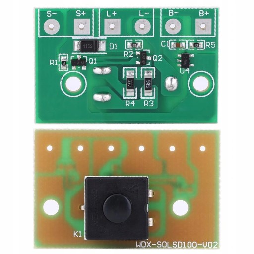 MODUŁ KONTROLERA LAMPY SŁONECZNEJ 3.7V