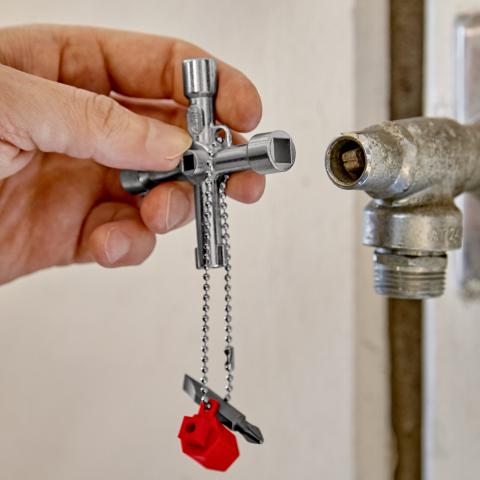 ДЛИННЫЕ КЛЮЧИ ДЛЯ ШКАФОВ УПРАВЛЕНИЯ 001103 KNIPEX