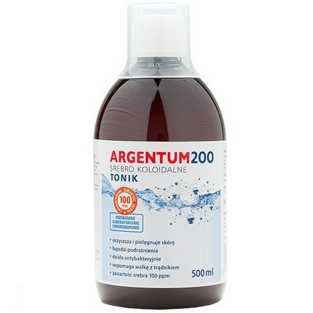 AURA ARGENTUM 200 КОЛОИДНОЕ СЕРЕБРО 100ppm 500мл