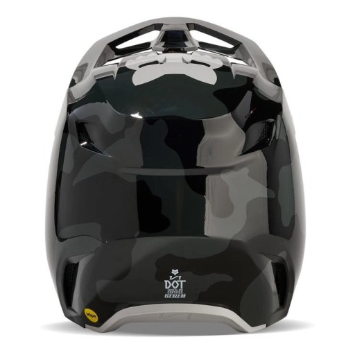 Kask motocyklowy FOX V1 BNKR BLACK CAMO czarny szary GRATISY