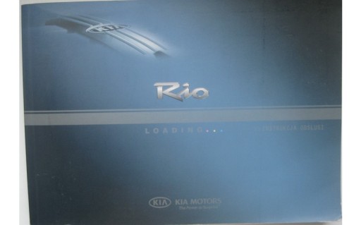 KIA RIO II 2005-2009 Руководство пользователя на польском языке