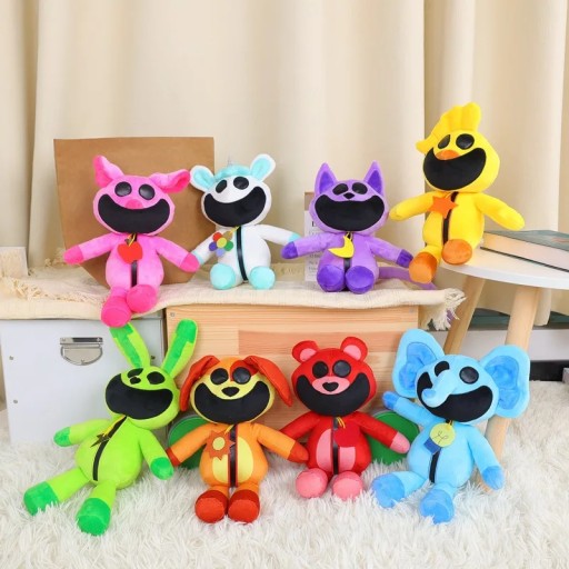 Плюшевая игрушка Smiling Critters Cat Nap Dogday And Catnap