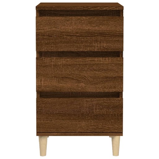 VidaXL Прикроватная тумбочка, дуб коричневый, 40x35x70 см