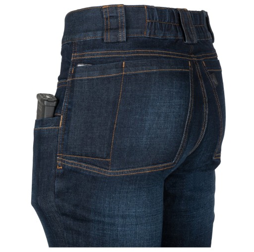 Spodnie Bojówki Taktyczne Jeans HELIKON GREYMAN Denim Dark Blue L Long