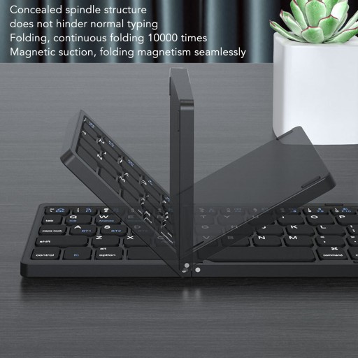 СКЛАДНАЯ БЕСПРОВОДНАЯ BLUETOOTH-КЛАВИАТУРА B089
