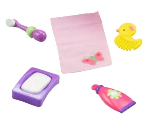 Wanienka dla lalki bobas oraz akcesoria - JC Toys 81400