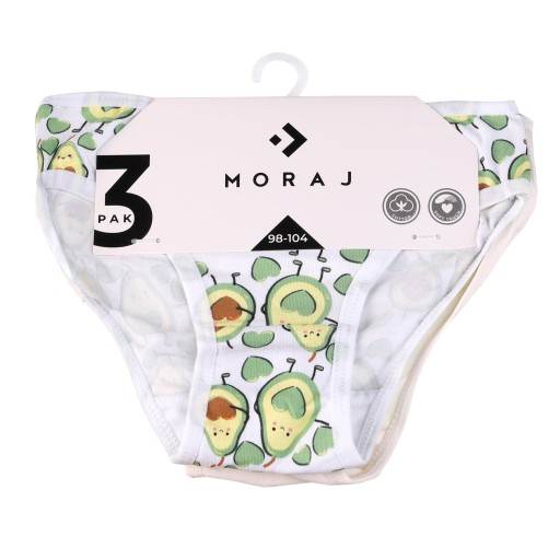 Трусики для девочек Avocado MORAJ, 3 шт., 98-104