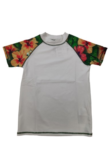 H993 ARENA RASH VEST ФУТБОЛКА ДЛЯ ПЛАВАНИЯ УФ, С КОРОТКИМ РУКАВОМ, ДЕТСКАЯ 140
