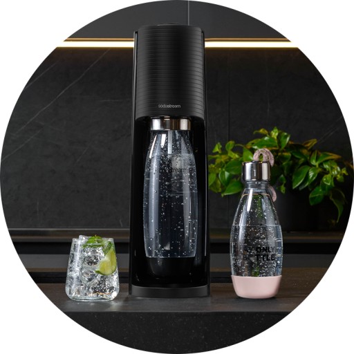 Карбонизатор воды SodaStream TERRA 2 газовых баллончика CO2 + 2 бутылки по 1 л