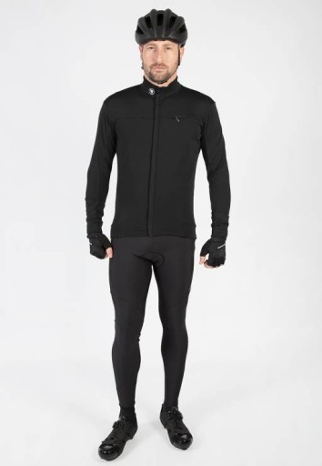 Толстовка Endura Xtract Roubaix L/S: Черный - S
