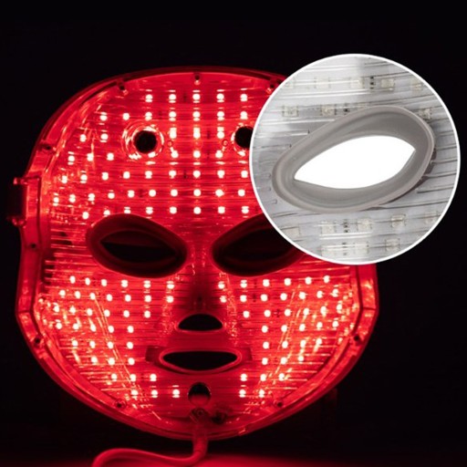 ПРОФЕССИОНАЛЬНАЯ СВЕТОДИОДНАЯ МАСКА ДЛЯ ЛИЦА ТЕРАПИЯ КОЖИ ОМОЛОЖЕНИЕ LED 7 ЦВЕТОВ