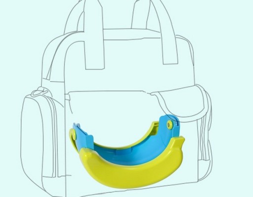 Туристический горшок BANANA, складной, переносной