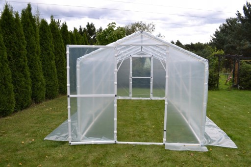 Садовый туннель из фольги 2x4 200x400 8 м2 ПОЛЬСКИЙ ПРОИЗВОДИТЕЛЬ PTF + 5 X СЕМЕНА