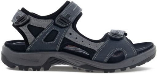 42 MĘSKIE BUTY SANDAŁY ECCO GRANATOWE SKÓRA 069564