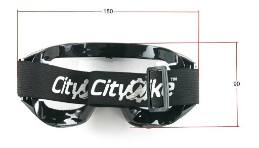 Очки эндуро MD-889 CROSS для мотоцикла ATV Quad Black прозрачные