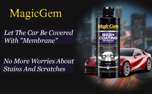 Спрей для автомобильного покрытия Magic Gem 16FL.OZ, покрытие Qui