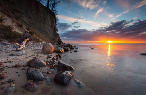 Фотообои Окно Пейзаж пляж Польское море