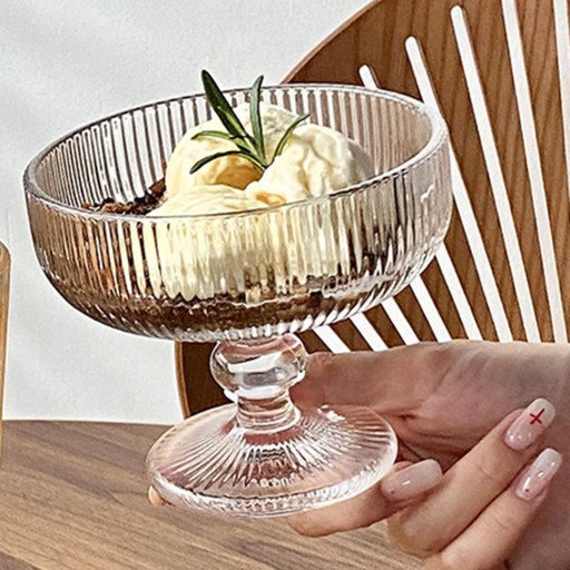 Naczynia Sundae Drobna Miska, Szklane Miski Do Serwowania