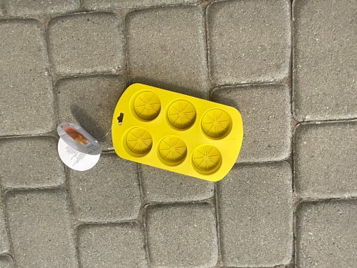 FOREMKA SILIKONOWA FORMA kostki lodu czekoladki FOREMKI owoce 19x11,5 cm