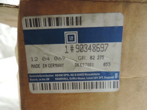 ГЕНЕРАТОР Opel Ascona C 90348697 0120488158