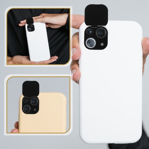 CZARNY MINI PORTFEL NA TELEFON Z OBIEKTYWEM STEREOSKOPOWYM