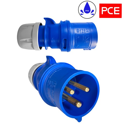 Przedłużacz 2m CEE 32A 3P 3x4mm guma H07RN-F OnPD KAMPER