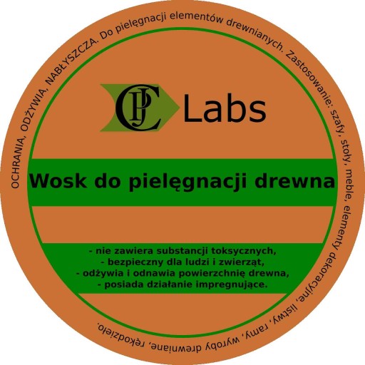 Wosk do pielęgnacji drewna - PJCLabs - 120ml
